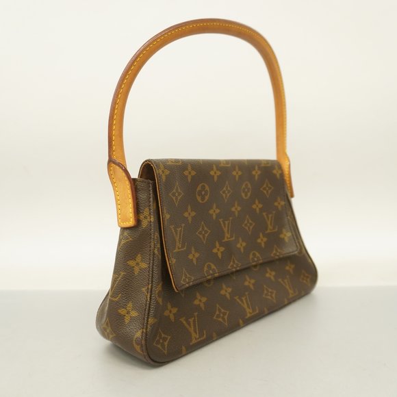 LOUIS VUITTONAuth  Monogram Mini Looping M51147 Women's Shoulder Bag - Picture 2 of 10